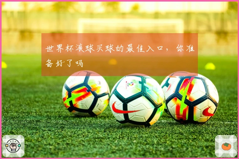 世界杯滚球买球的最佳入口，你准备好了吗