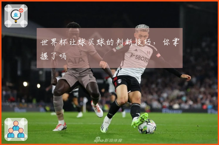 世界杯让球买球的判断技巧，你掌握了吗